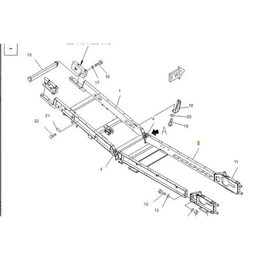 FRAME,REAR 8295-75-5122